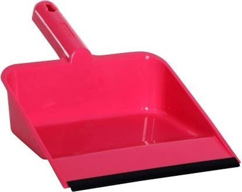 AVAIKSA Unbreakable Plastic Cleaning ( Pink ) Plastic Dustpan Price in