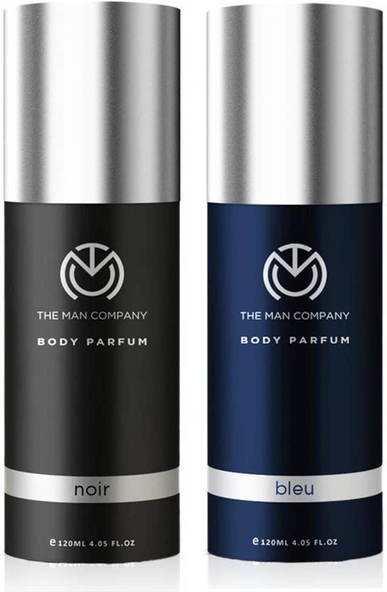 Buy THE MAN COMPANY Noir & Bleu Body Perfume Combo Set Perfume 240 ml