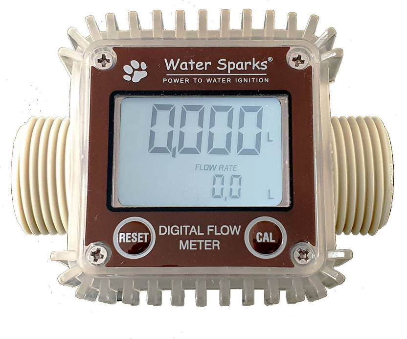 water sparks digital liquid flow meter Watermeter Price in India Buy