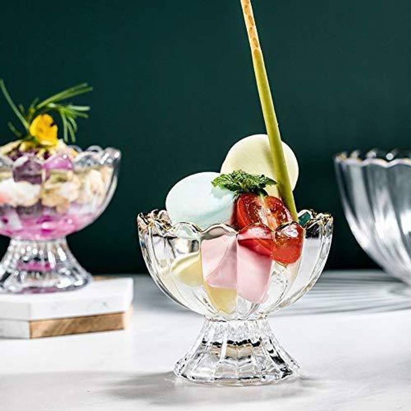 HEXIQON Unbreakable Ice Cream Bowl/Desert Bowl/Pudding Cup Bowls with