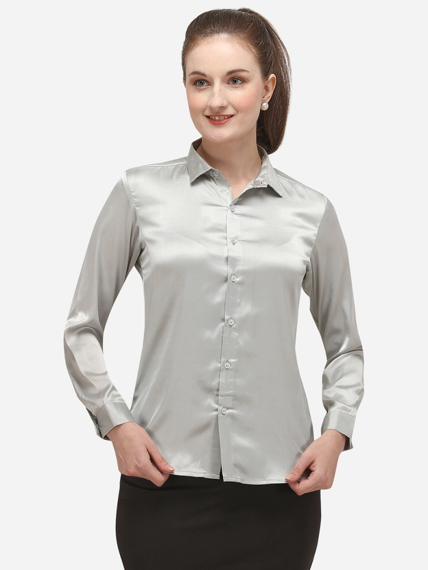transparent white shirt women
