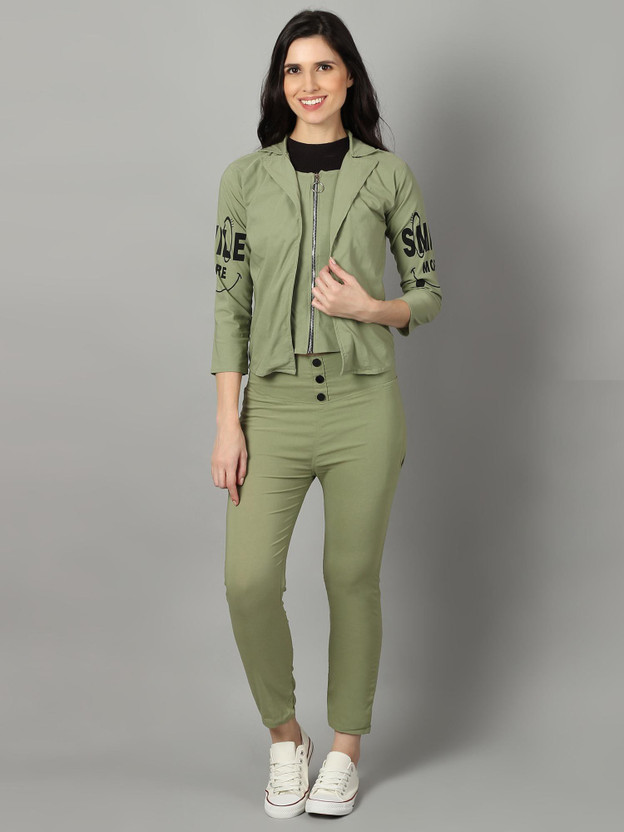 Women Ethnic Jacket and Trouser Set 