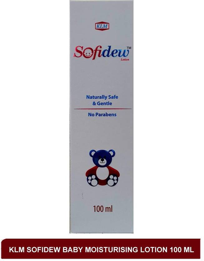 Sofidew baby moisturising lotion best baby moisturizer 100ml Price in India, Buy Sofidew