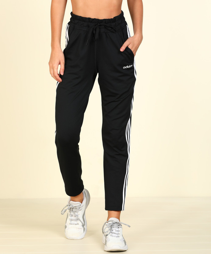 ADIDAS Solid Women Black Track Pants - Buy ADIDAS Solid Women Black Track  Pants Online at Best Prices in India | Flipkart.com