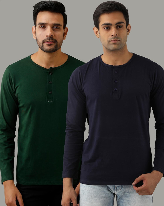 Henley t shirts flipkart Clearance