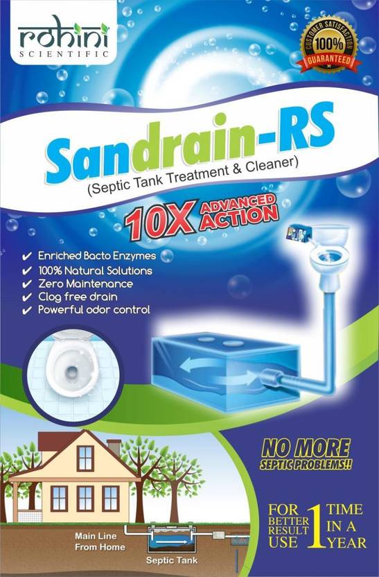 Smell from toilet septic tank