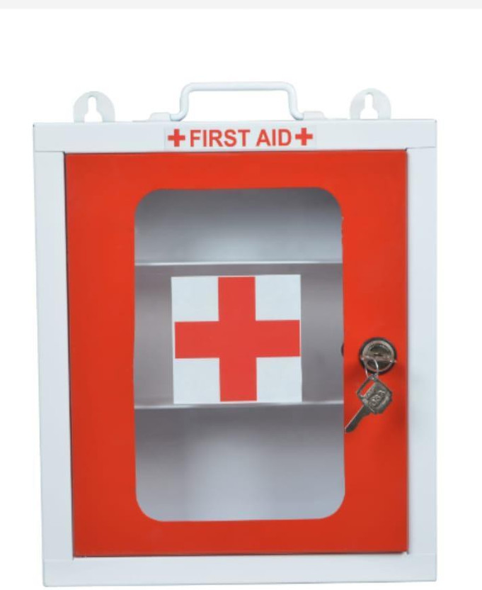 VITSZEE METAL DOUBLE HIGH GRADE| HEAVY QUALITY FIRST AID BOX| MEDICAL BOX| FIRST AID KIT| EMERGENCY BOX| First Aid Kit(Home, Sports and Fitness, Workplace, Vehicle)