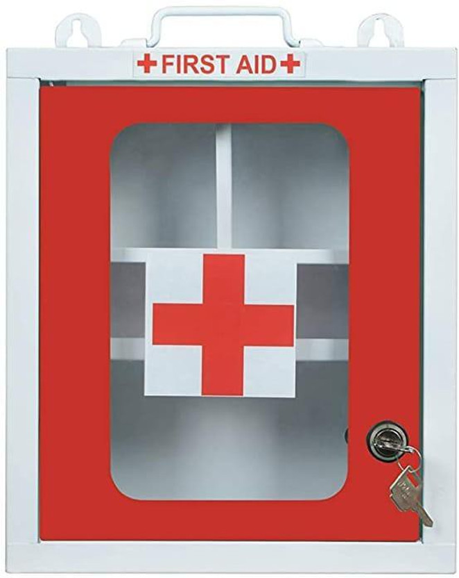 VITSZEE Double High Grade metal First aid box|doctor box|medicine box| emergency box|medical box| First Aid Kit First Aid Kit(Home, Sports and Fitness, Workplace, Vehicle)