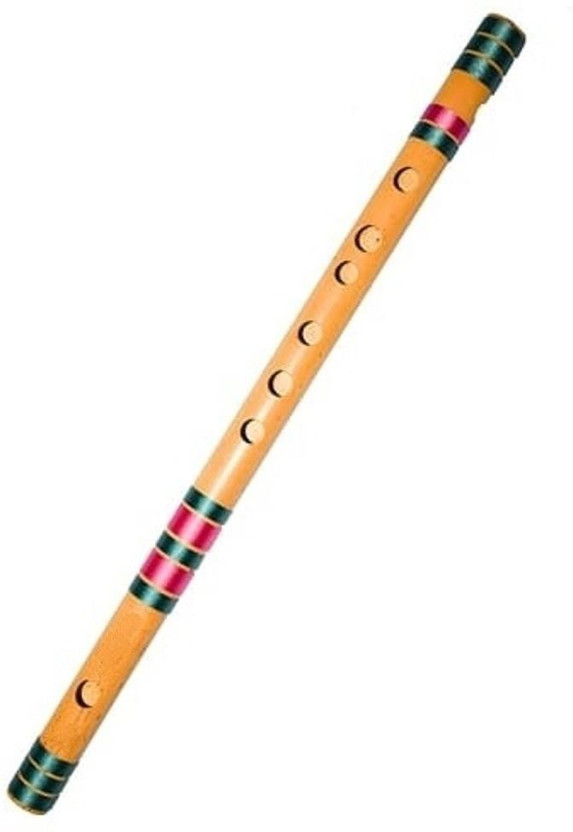 IBDA flute E scale for professional / learner / beginner bansuri 15.5 inch Bamboo Flute(39 cm)
