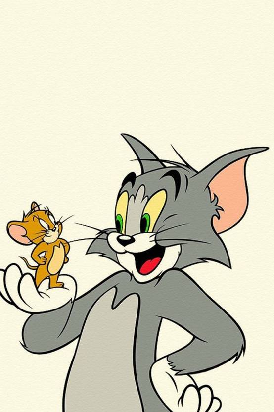 Tom And jerry Sticker PosterCartoon PosterDecorative wall PosterWall