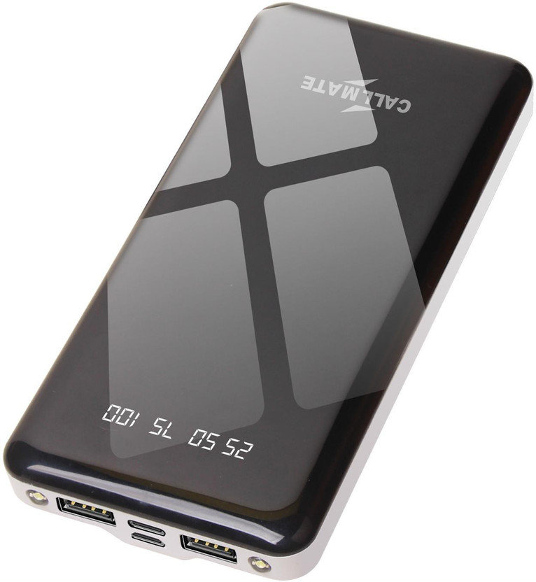 Callmate 10000 mAh 15 W Power Bank(White, Lithium Polymer, Fast Charging for Mobile)