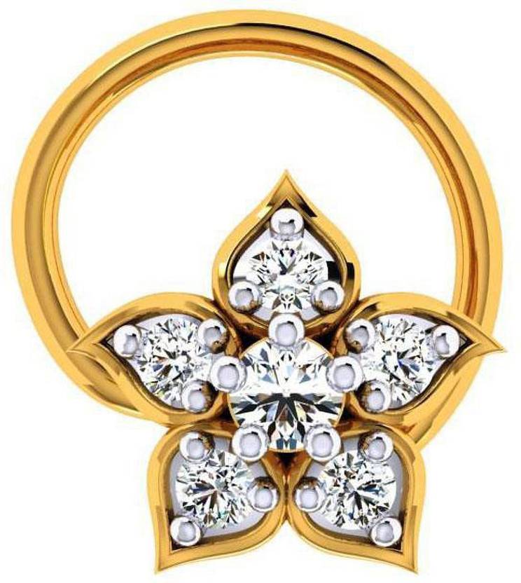 PC Chandra Jewellers ONLINE EXCLUSIVE 18kt Yellow Gold Stud Price in