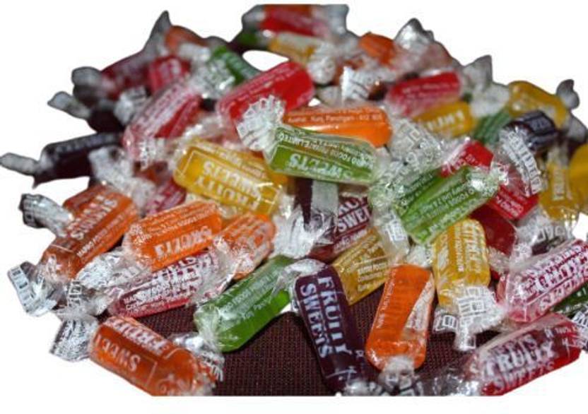 NATURE'S EARTH Jelly Candy/ Chocolate/Fruits Flavour (200 Grams) Fruits