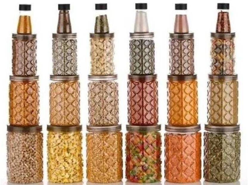 Flipkart SmartBuy 24Pcs Master Combo Kitchen Plastic Storage Containers