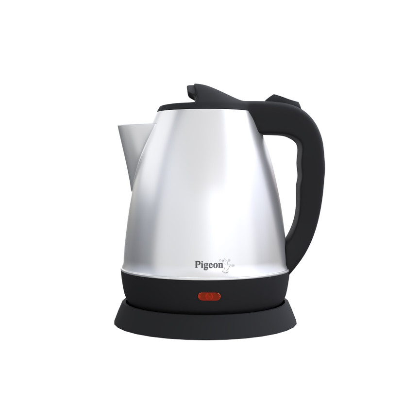 Pigeon Favourite Electric Kettle(1.5 L, Silver, Black)