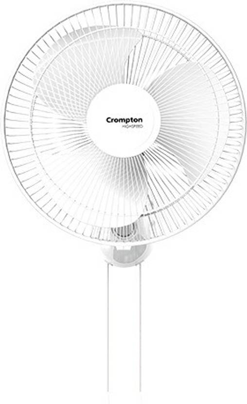 Crompton Torpedo High Speed 400MM 400 mm Silent Operation 3 Blade Wall
