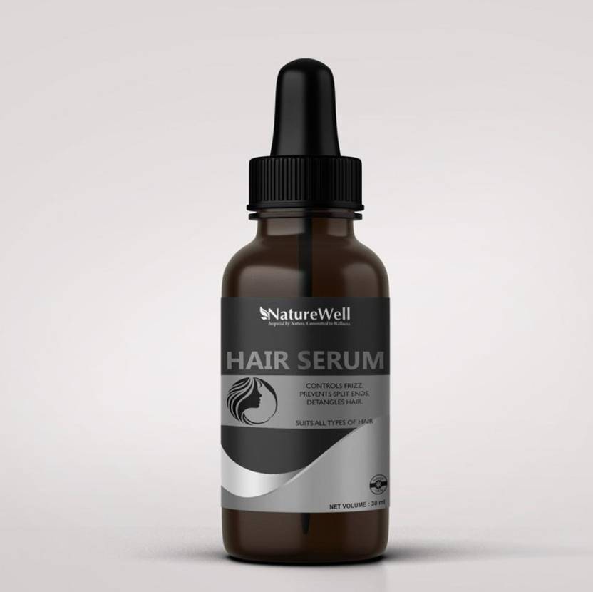 Naturewell Premium Silver Hair Serum for Shiny Hair & Hair Growth ...