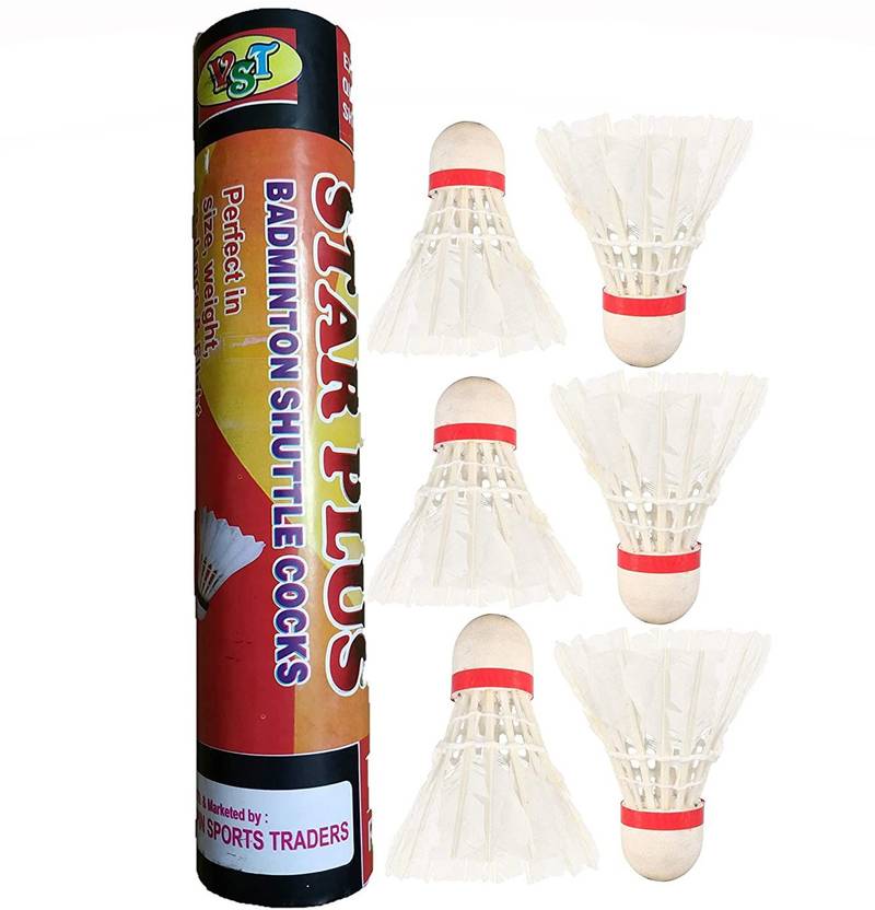 Spocco ®Badminton Shuttlecock Feather Shuttlecock Feather Shuttle