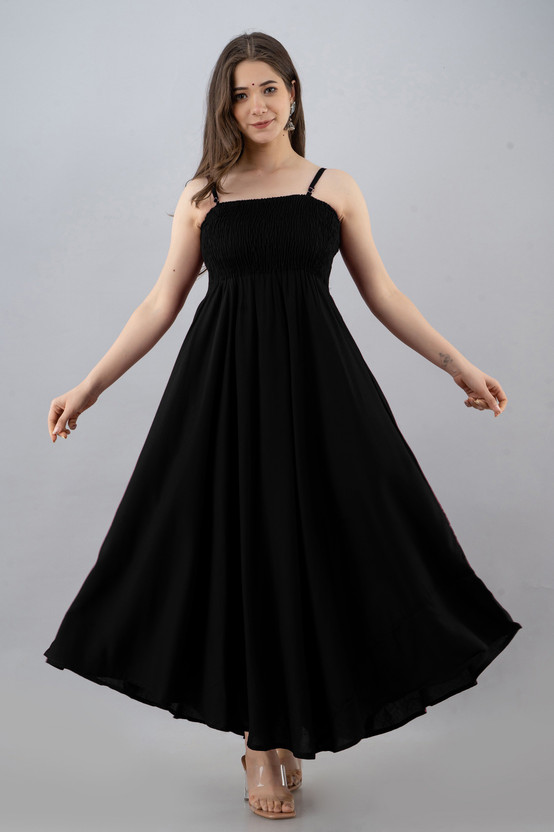 flipkart fit and flare dress