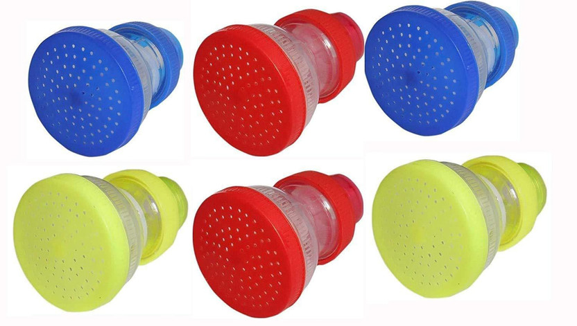 SIA SIA VENDORS Water Softner Filter Tap Shower Sprinkler head Direct Ration Kitchen and Bathroom Tap Sprinkler Plastic Shower Head Pack of 6 Faucet Shower Rise(Screw On) - Flipkart Deal