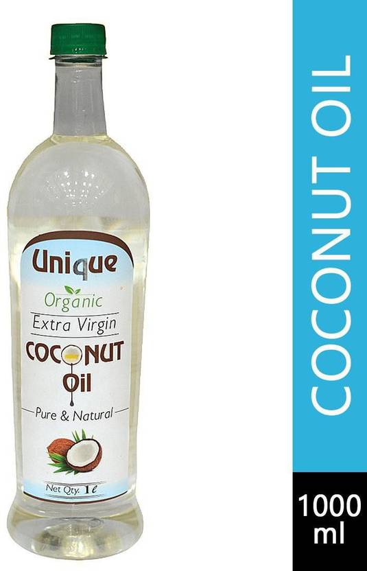 UNIQUE Organic Extra Virgin Coconut Oil Price in India, Buy UNIQUE