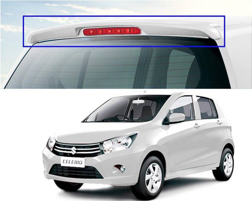 AKSPOILER Maruti celerio Car Spoiler Price in India Buy AKSPOILER Maruti celerio Car Spoiler