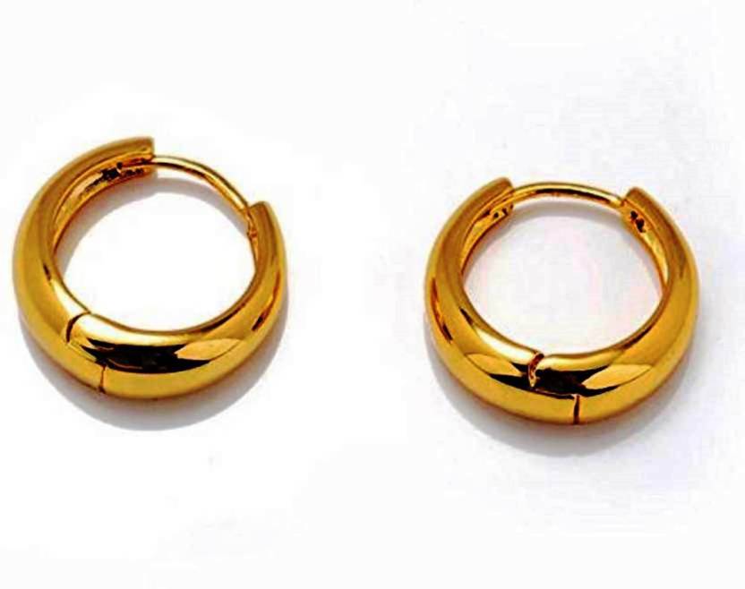 schommel Uitdrukkelijk ontsnappen Flipkart.com - Buy MEENAZ Jewellery Gold Mens Bali Ear rings / Earrings  Combo For Men / Gents / Boys / Boyfriend ( 2 pcs) - BALI-ME151 Stainless  Steel Hoop Earring Online at Best Prices in India