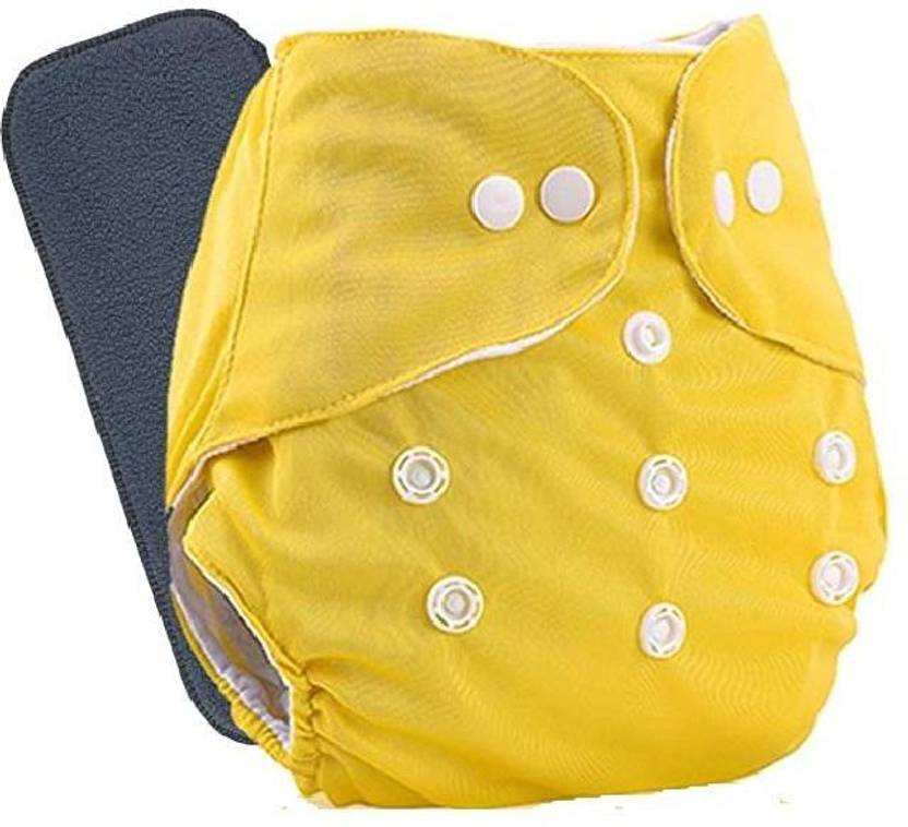Dreamify Adjustable Size Reusable Cloth diapers/Nappy (1 Diapper with 1