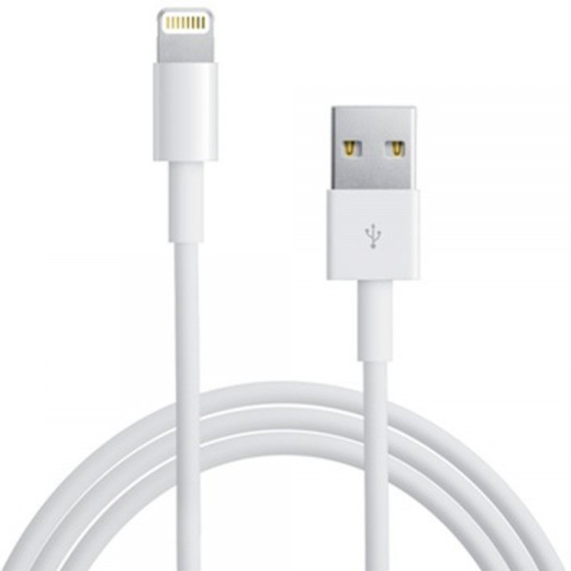 SANNO SANNO WORLD Lightning Cable 1.03 m 5_Fast_Charging(Compatible with IphonE 5/5S/5C/6/6S/6+/6S+/7/7+IpaD, White, One Cable, NA) - Flipkart Deal