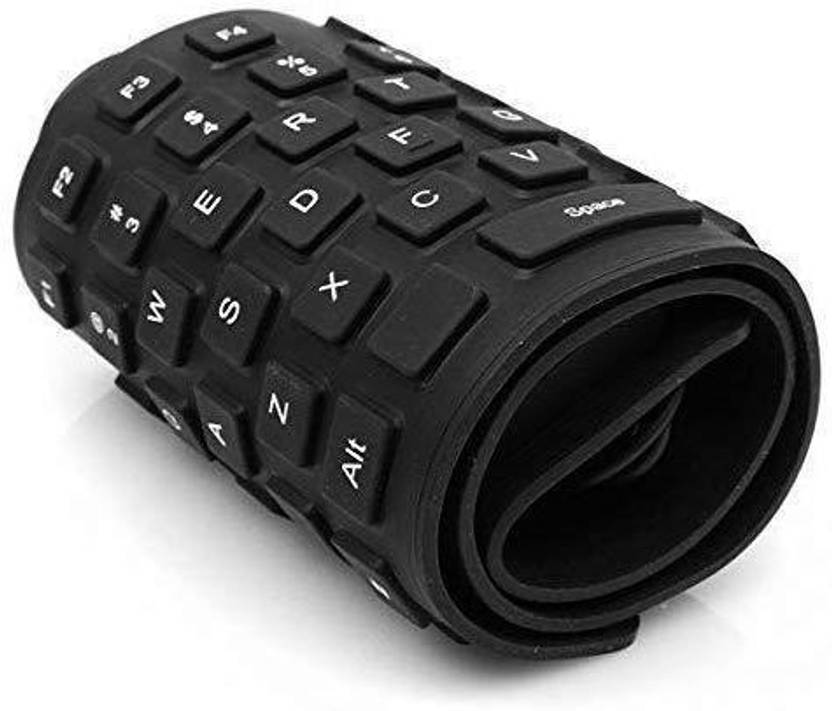 Cezo Premium Series Flexible Foldable Wired USB Multidevice Keyboard