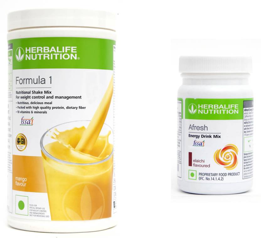 HERBALIFE Formula 1 Nutritional Shake Mix Mango Flavor With Afresh