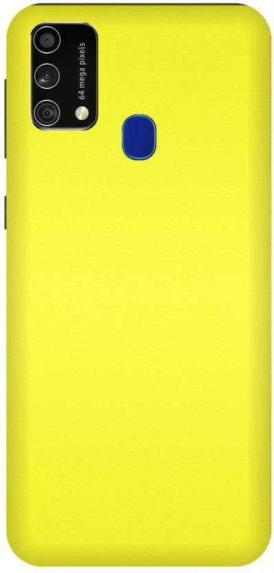 PRINTVEESTA Back Cover for Samsung Galaxy F41/SM-F415FZBGINS Yellow Iphone Apple Printed Back