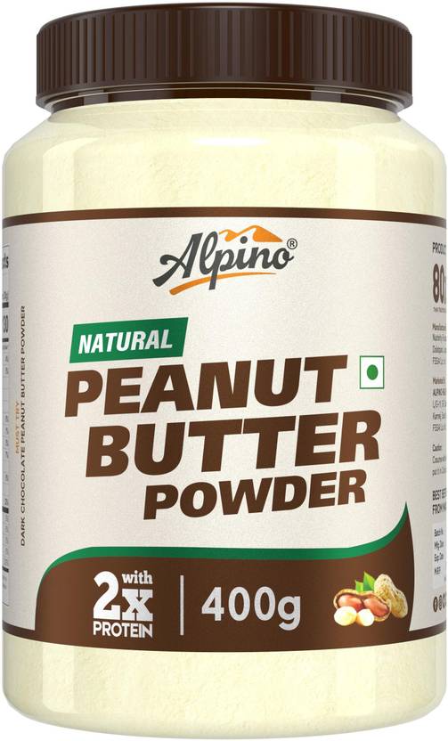 ALPINO Natural Peanut Butter Powder Unsweetened 400 g Price in India Buy ALPINO Natural Peanut