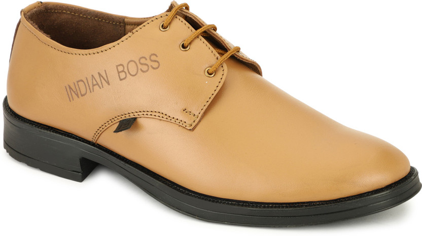 INDIAN BOSS Formal Shoes Derby For Men 
