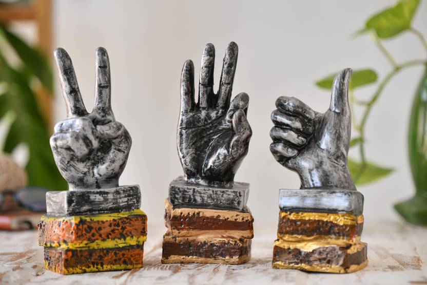 Flipkart SmartBuy set of 3 hands of Victory Signs Palm