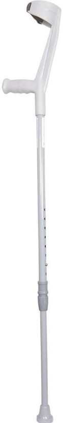KENKO mobility ws Elbow Crutch Light Weight And Height Adjustable Lock (Grey) Walking Stick