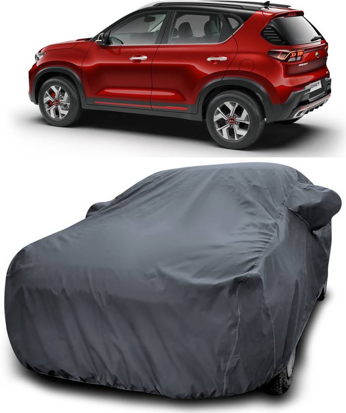 CoNNexXxionS Car Cover For Kia (With Mirror Pockets) Price in