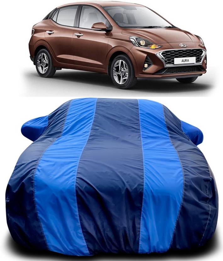 Dvis Car Cover For Hyundai Aura (With Mirror Pockets) Price in India