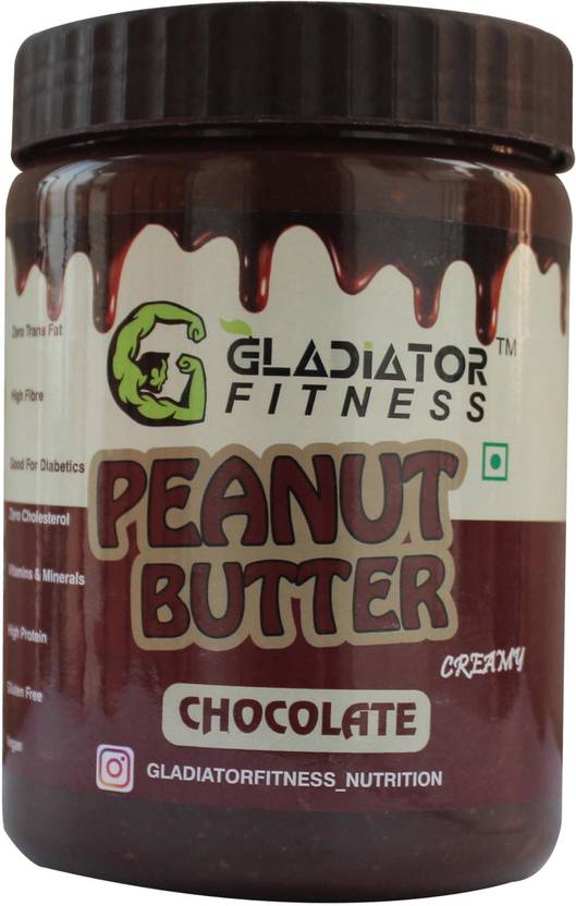 Gladiator Fitness Chocolate Peanut Butter 1 kg Price in India Buy
