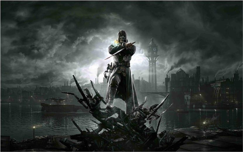 Dishonored Game Wall Poster For Room With Gloss Lamination M7 Paper Print(18 inch X 12 inch, Rolled)