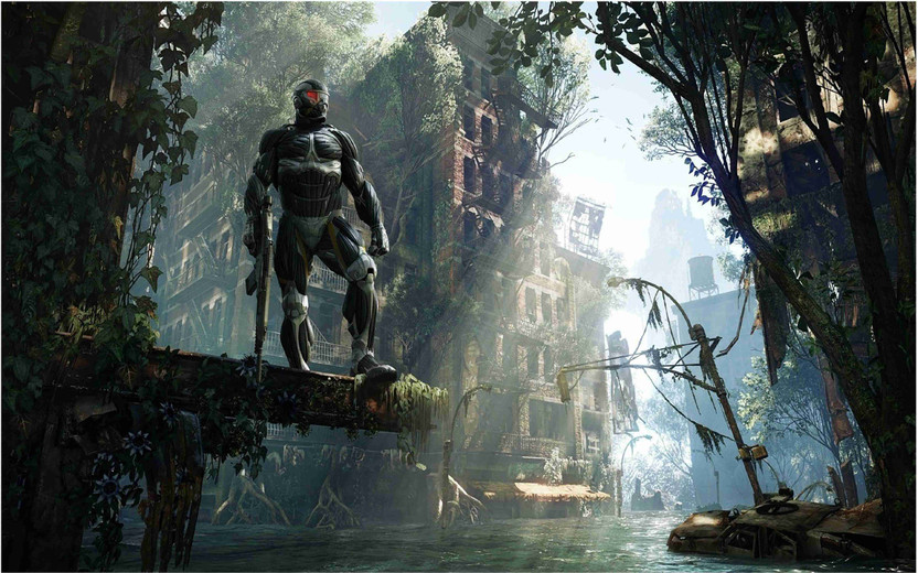 Crysis Game Wall Poster For Room With Gloss Lamination M15 Paper Print(12 inch X 18 inch, Rolled)