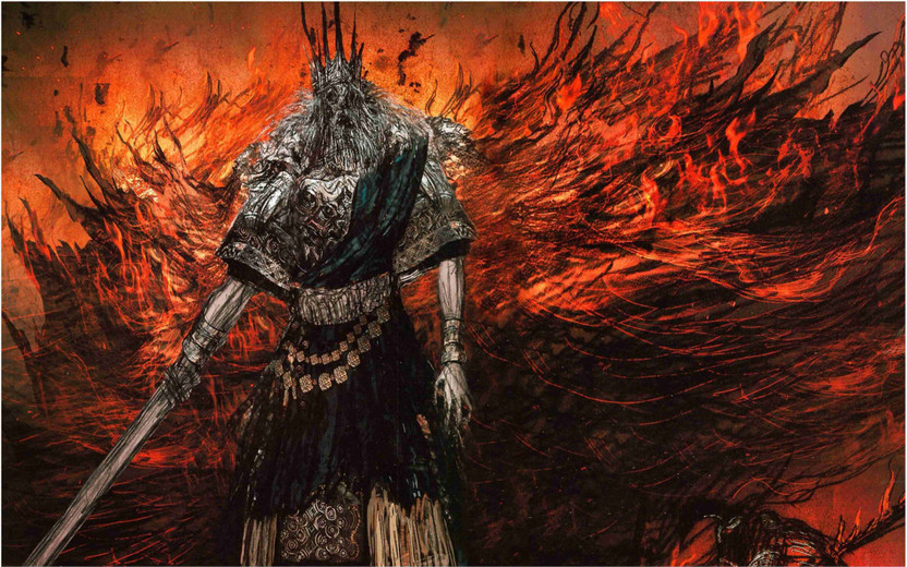 Dark Souls Game Wall Poster For Room With Gloss Lamination M24 Paper Print(18 inch X 12 inch, Rolled)