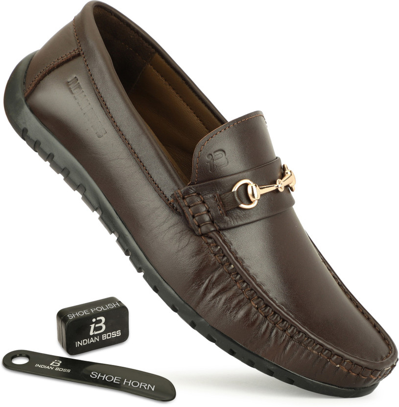 INDIAN BOSS Loafers For Men - Buy 