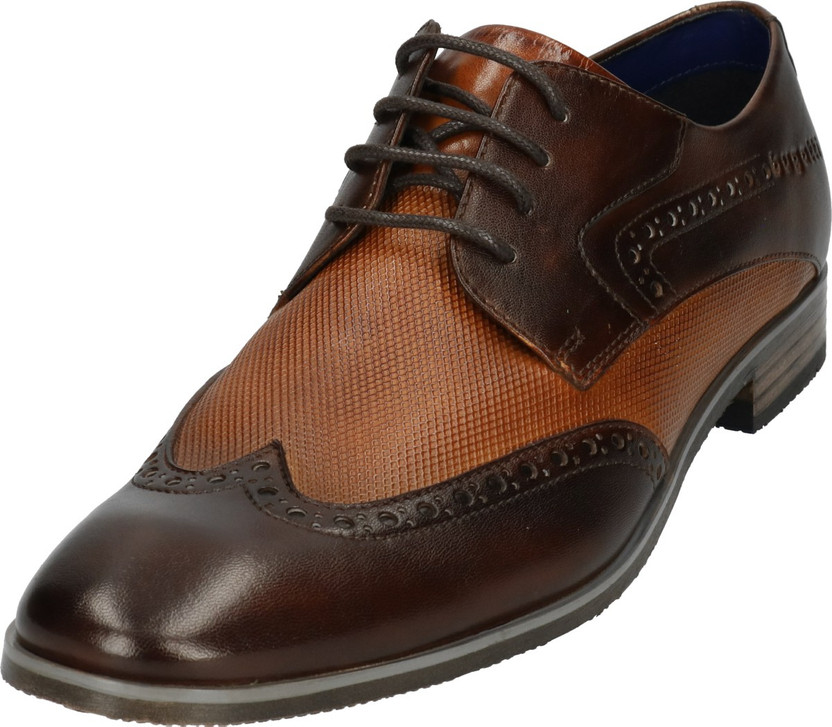 Bugatti Bugatti Men Dark Brown-Cognac 