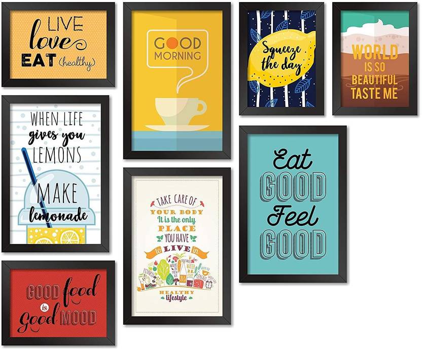 Posters for Kitchen Set of 8 Poster for restaurant Wall posters