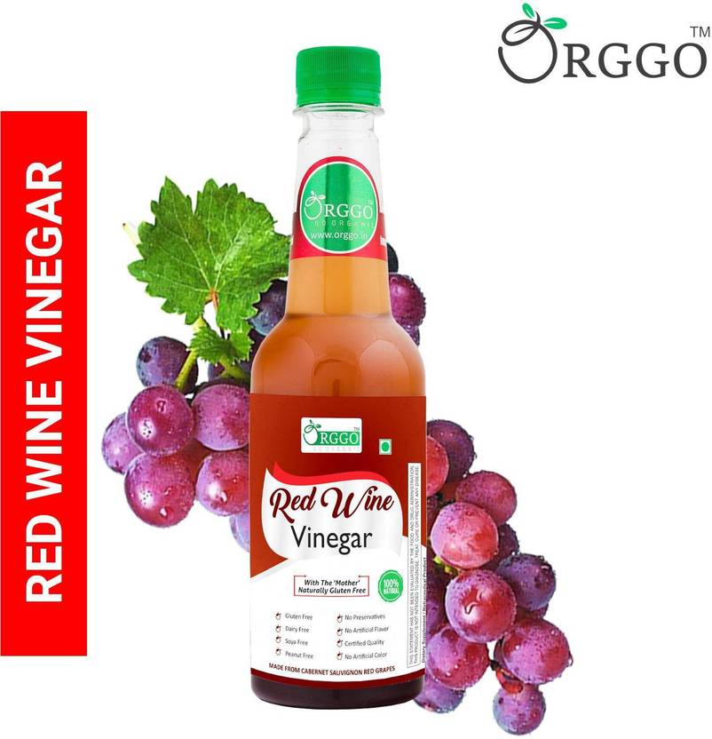 ORGGO Red Wine Vinegar Vinegar Price in India Buy ORGGO Red Wine