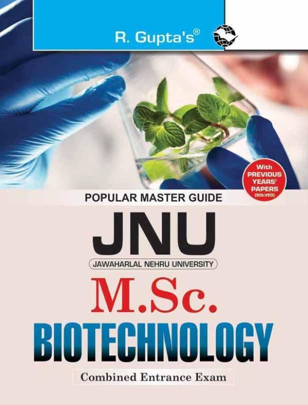 Jnu Combined M.Sc. Biotechnology Entrance Examination Guide Buy Jnu