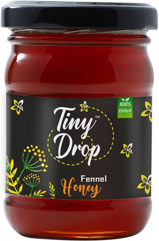 Tiny Drop Fennel honey 150g Natural origin Pure, Unpasteurized & FilteredSugar free
