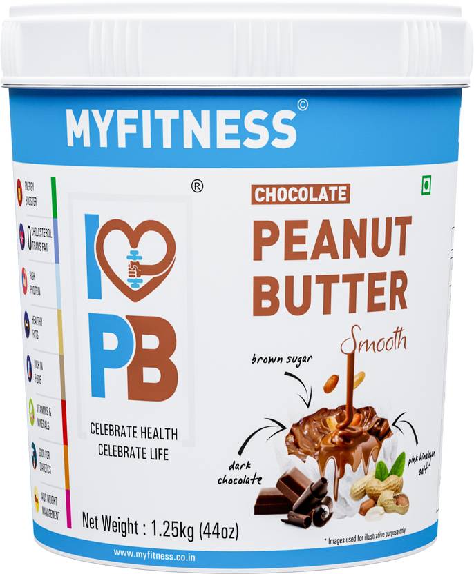 MYFITNESS Chocolate Peanut Butter 1250 g Price in India Buy MYFITNESS Chocolate Peanut Butter