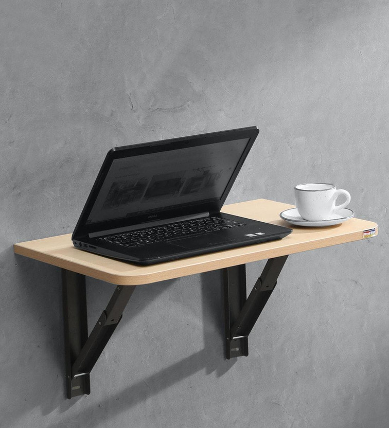Woodware Sky Engineered Wood Study Table(Wall Mounted, Finish Color - Mangfall, DIY(Do-It-Yourself))